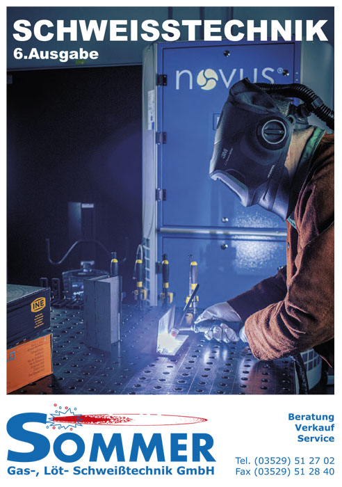 Unser aktueller Katalog zum Thema Schweißtechnik